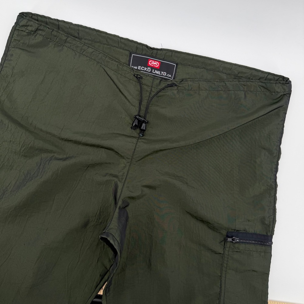 ECKO UNLTD. Cargo Pants Olive Green Nylon Polyester‎ Men's Large